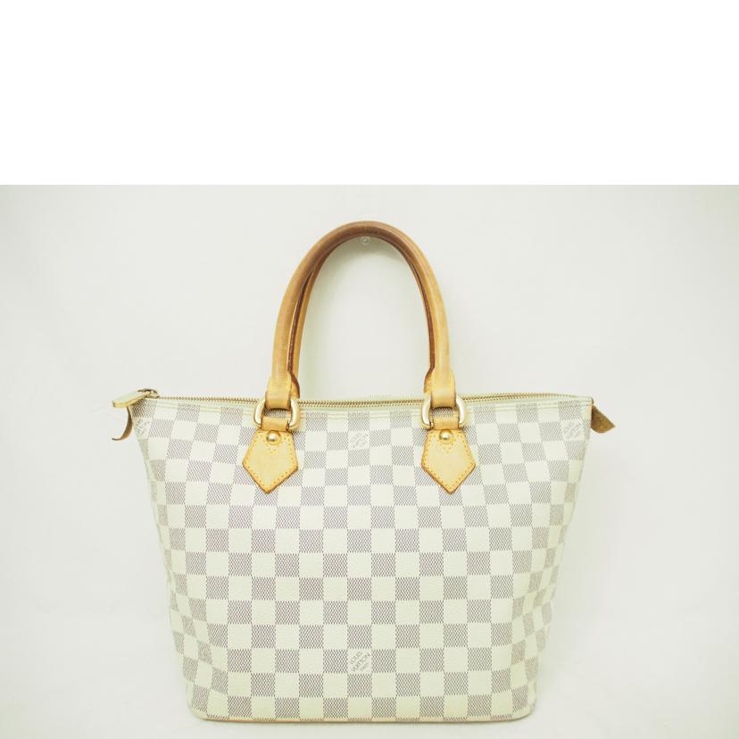 LOUIS VUITTON ルイヴィトン ルイ・ヴィトン ダミエ・アズール 市松模様 ホワイト 白 ショルダーバッグ ハンドバッグ トートバッグ ブラウン メンズ レディース 定番 人気 LV 斜め掛け 肩がけ/サレヤPM/ダミエ/アズール/N51186//VI1***/BCランク/78