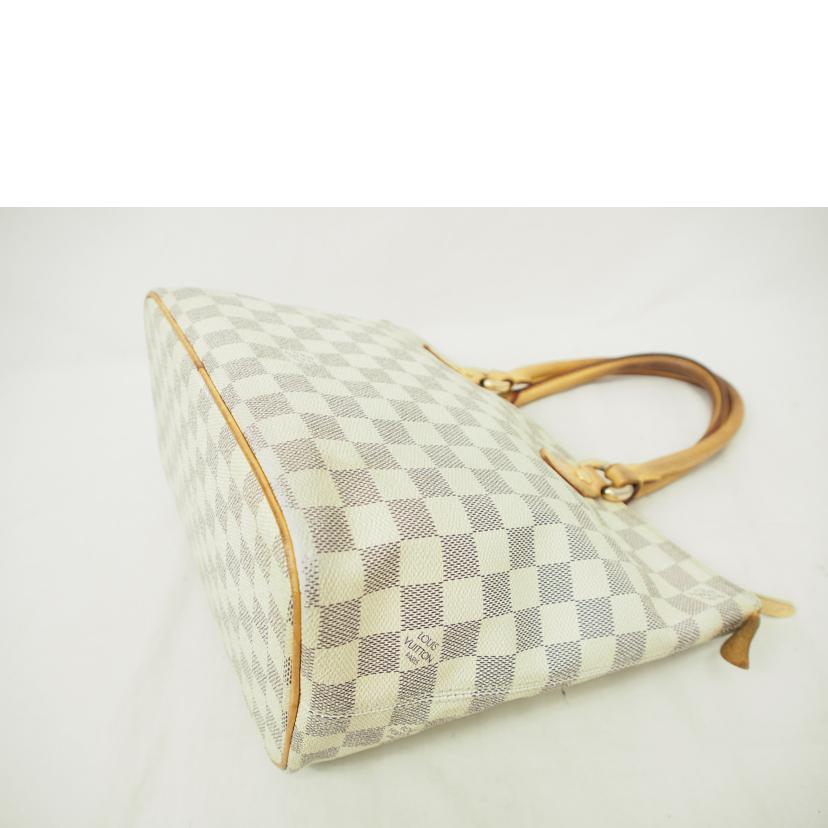 LOUIS VUITTON ルイヴィトン ルイ・ヴィトン ダミエ・アズール 市松模様 ホワイト 白 ショルダーバッグ ハンドバッグ トートバッグ ブラウン メンズ レディース 定番 人気 LV 斜め掛け 肩がけ/サレヤPM/ダミエ/アズール/N51186//VI1***/BCランク/78