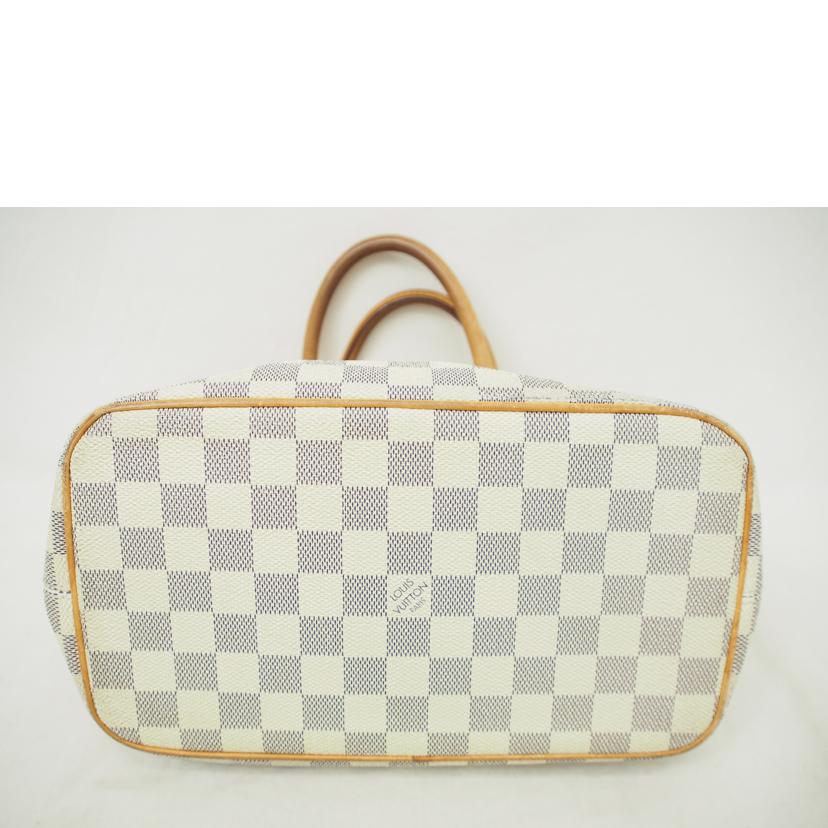 LOUIS VUITTON ルイヴィトン ルイ・ヴィトン ダミエ・アズール 市松模様 ホワイト 白 ショルダーバッグ ハンドバッグ トートバッグ ブラウン メンズ レディース 定番 人気 LV 斜め掛け 肩がけ/サレヤPM/ダミエ/アズール/N51186//VI1***/BCランク/78