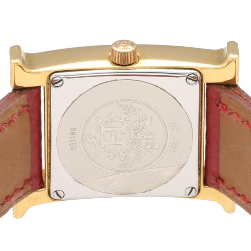 HERMES エルメス/Hウォッチ・ラムサス/レディース/クオーツ/RS1.201//881***/Aランク/92