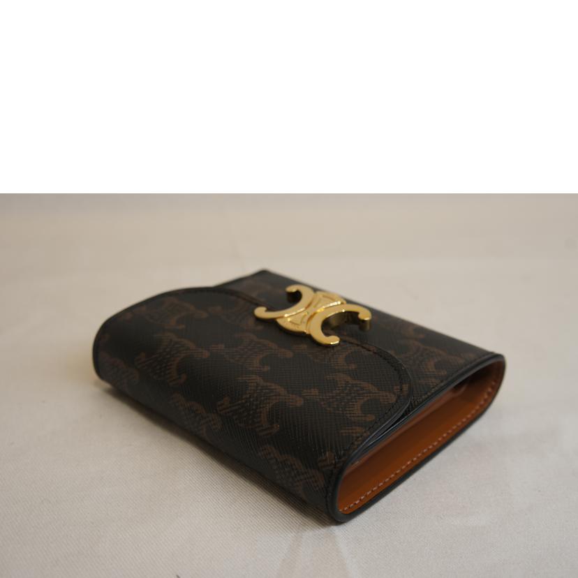 CELINE セリーヌ/スモールトリオンフウォレット/PVC/10D782CQH//Aランク/92