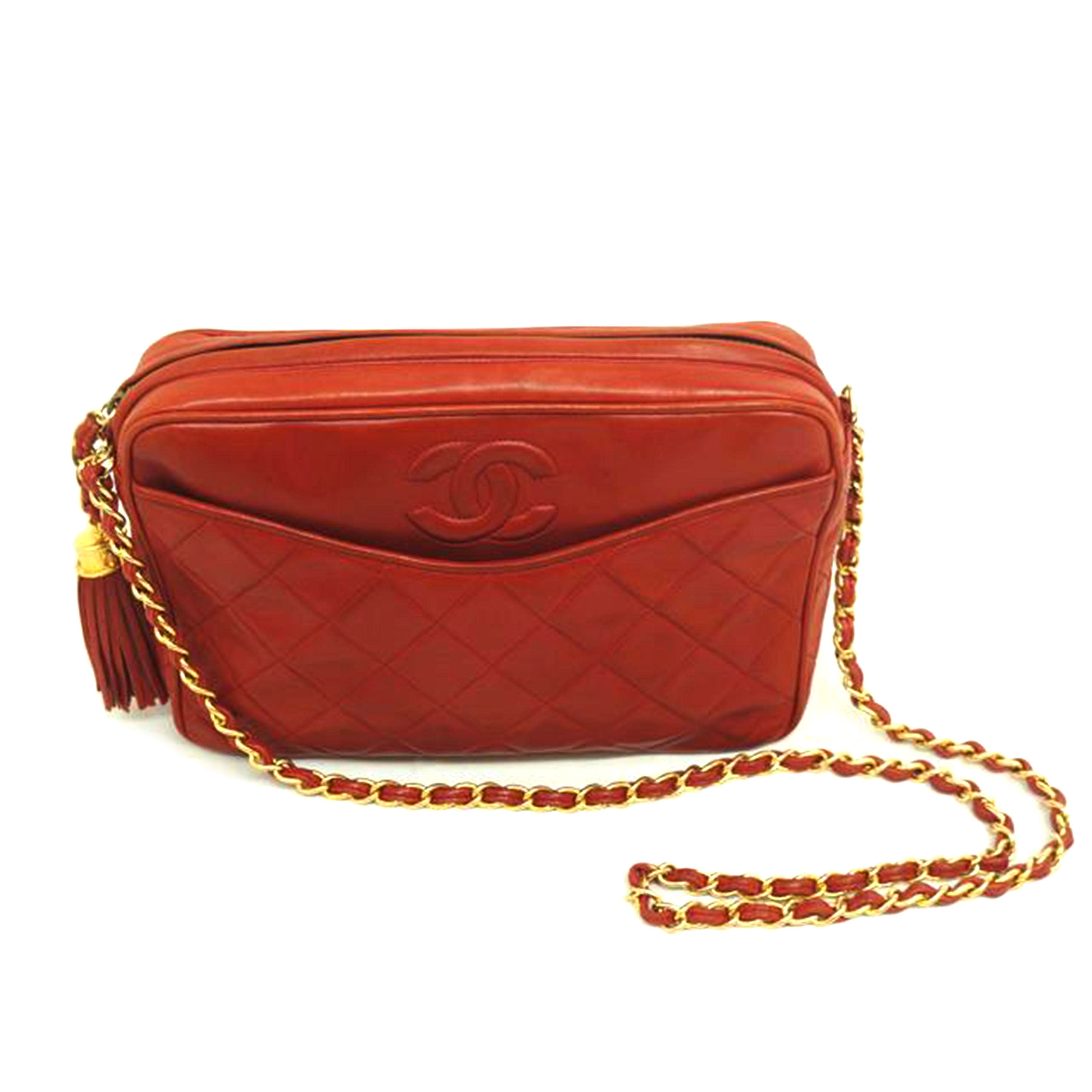 CHANEL シャネル/マトラッセ/フリンジチェーンショルダー//0756420/Bランク/09