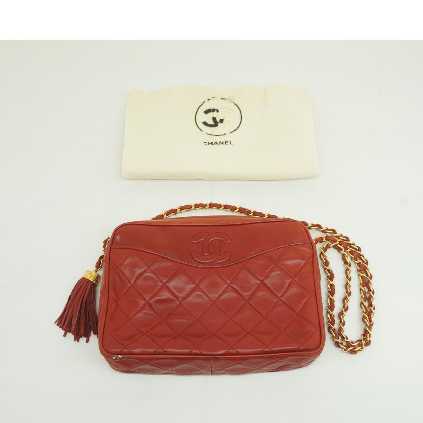 CHANEL シャネル/マトラッセ/フリンジチェーンショルダー//0756420/Bランク/09