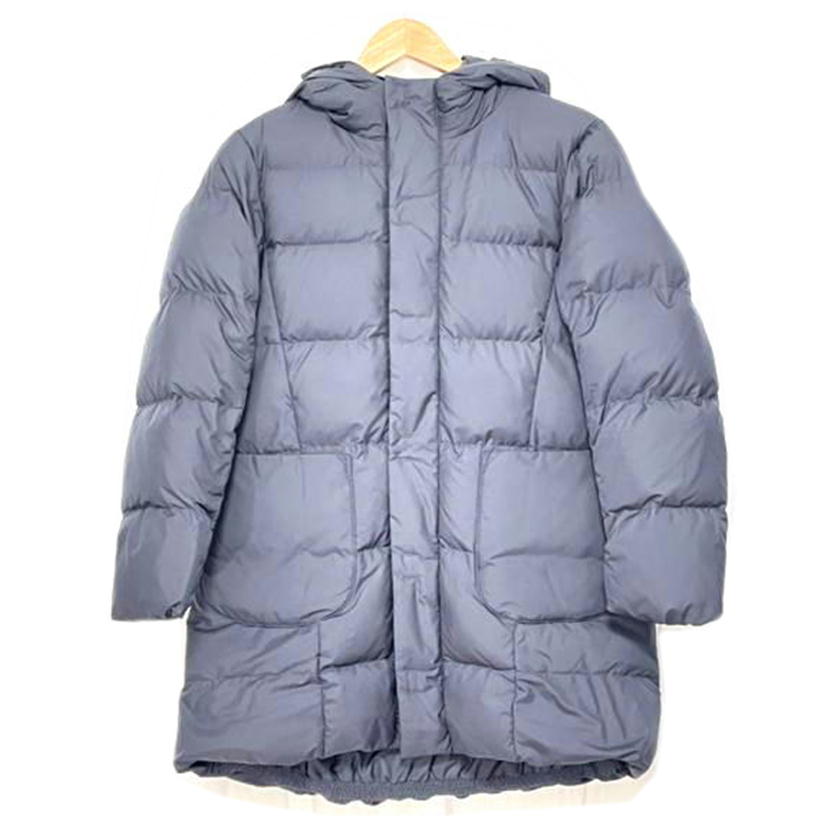 Gymphlex ジムフレックス/フーデッドダウンコート/ネイビー/J-1259 TUF//Aランク/51