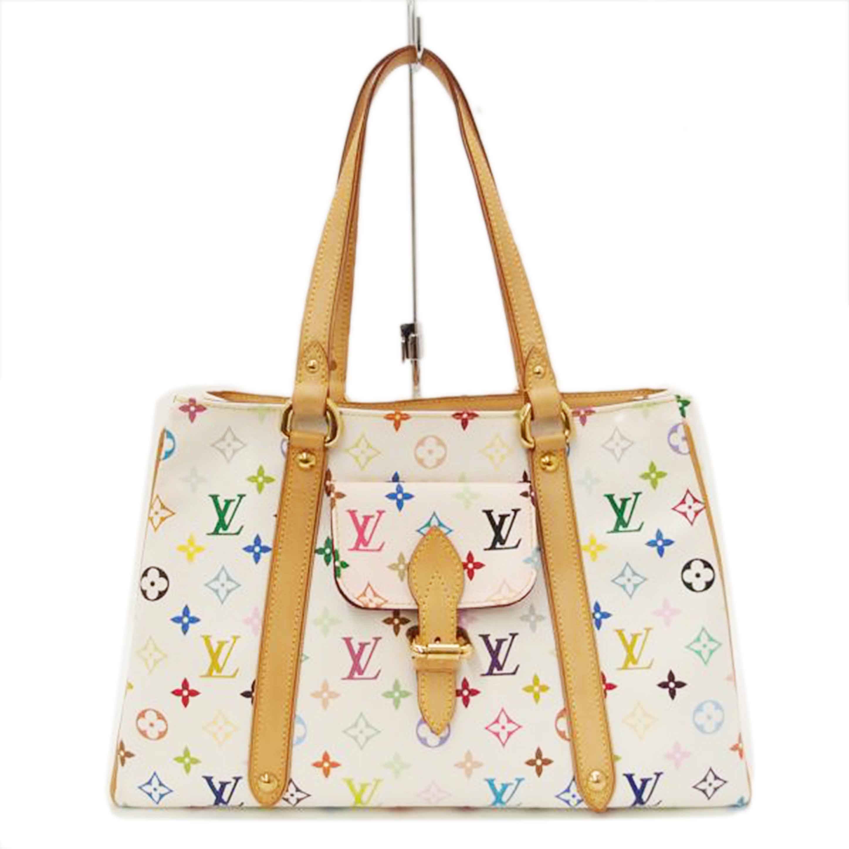 LOUIS VUITTON ルイヴィトン ビトン トートバッグ ショルダーバック ハンドバック 白 A4対応 レディース 肩掛け/オーレリアMM/モノグラムマルチ/ブロン/M40094//MI0***/ABランク/69