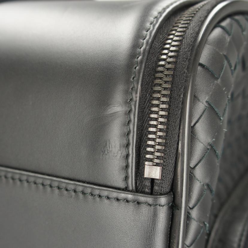 BOTTEGA ボッテガヴェネタ BOTTEGAVENETA イントレチャートキャリーバッグ トロリー エバノ ブラック 445086 V4651/イントレチャートキャリーバッグ/ブラック/ 445086 V4651//ABランク/37