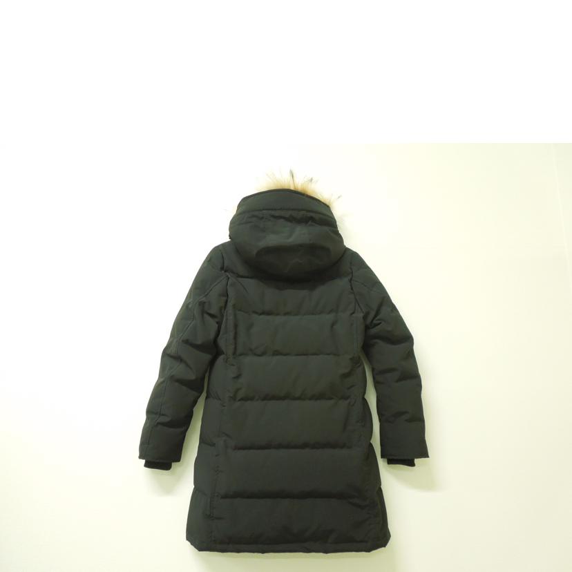 DANTON/DANTON ファー付き ロングダウンコート ブラック サイズ36/JD8744//Aランク/83