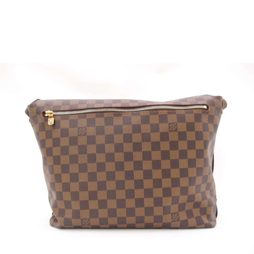 LOUIS VUITTON ルイヴィトン ルイ・ヴィトン ビトン 市松模様 ブラウン 茶 ショルダーバッグ メンズ レディース 定番 人気 LV 斜め掛け 肩がけ/ブルックリンMM/ダミエ・エベヌ /N51211//CA2***/Aランク/69