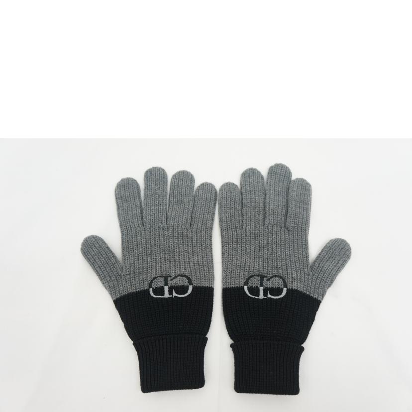 Dior HOMME ディオールオム/CDロゴヴァージンウールニットグローブ/213MG01AT481//Aランク/09