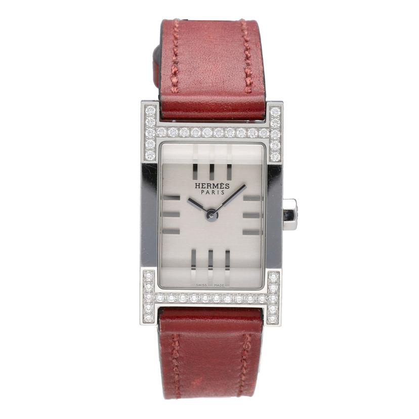 HERMES エルメス/タンデム・ダイヤベゼル/レディース/クオーツ/TA1.230//246****/ABランク/75