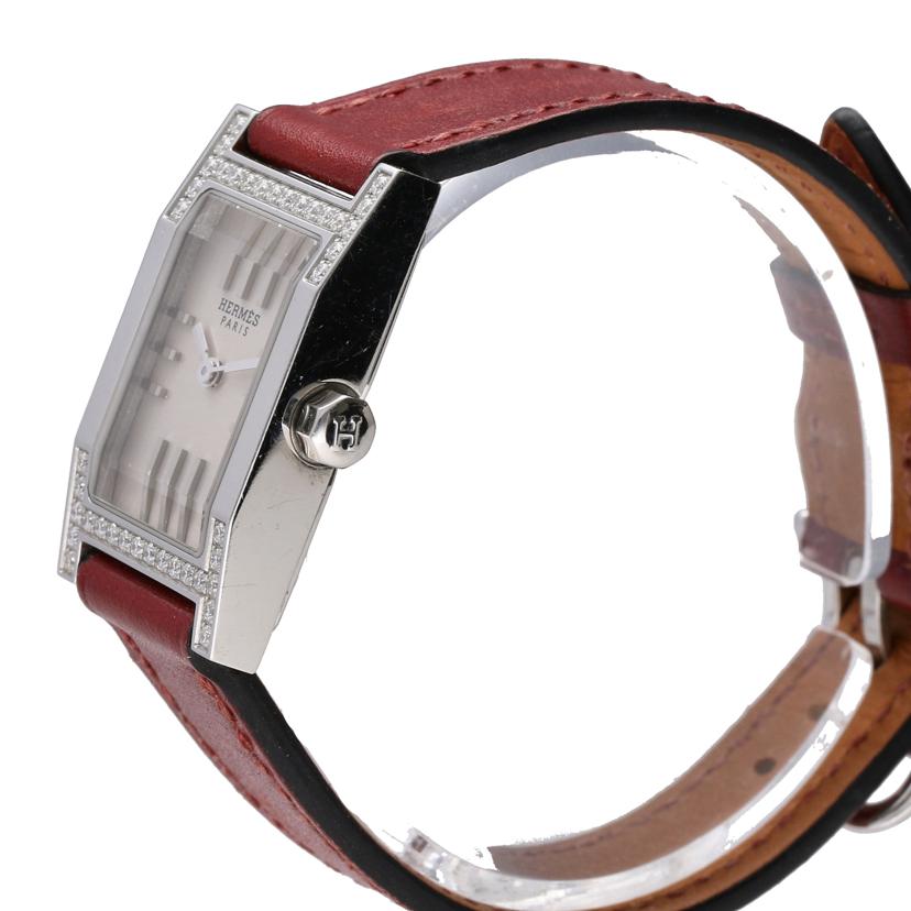 HERMES エルメス/タンデム・ダイヤベゼル/レディース/クオーツ/TA1.230//246****/ABランク/75