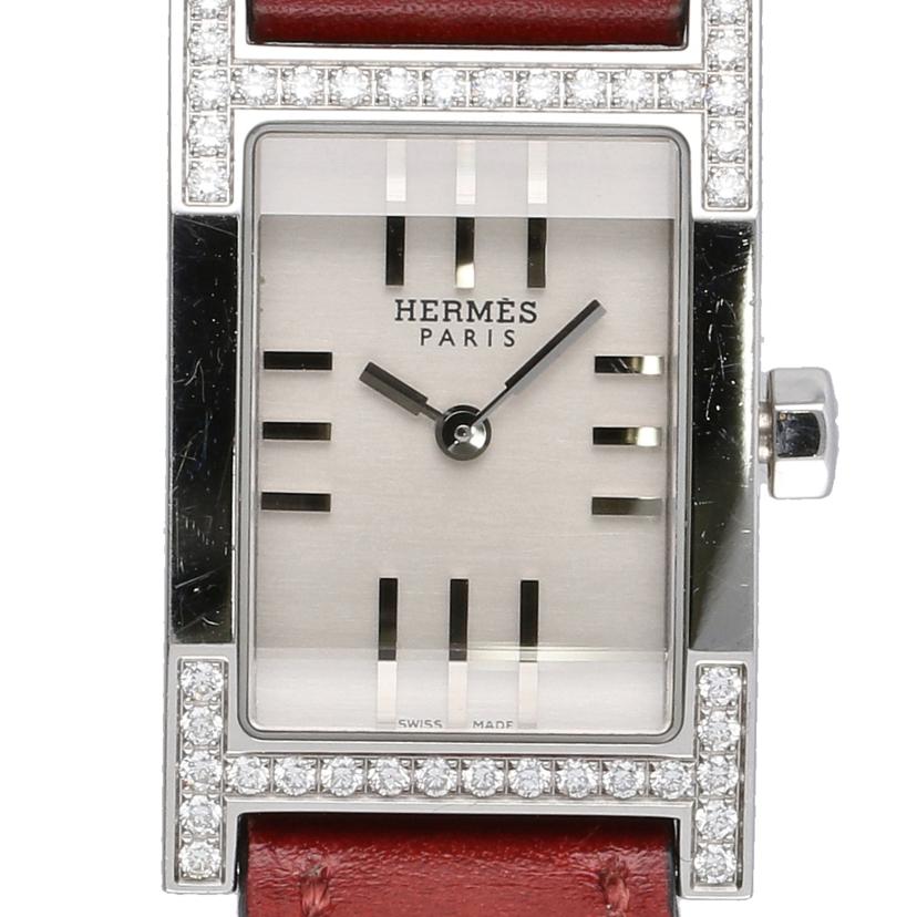 HERMES エルメス/タンデム・ダイヤベゼル/レディース/クオーツ/TA1.230//246****/ABランク/75