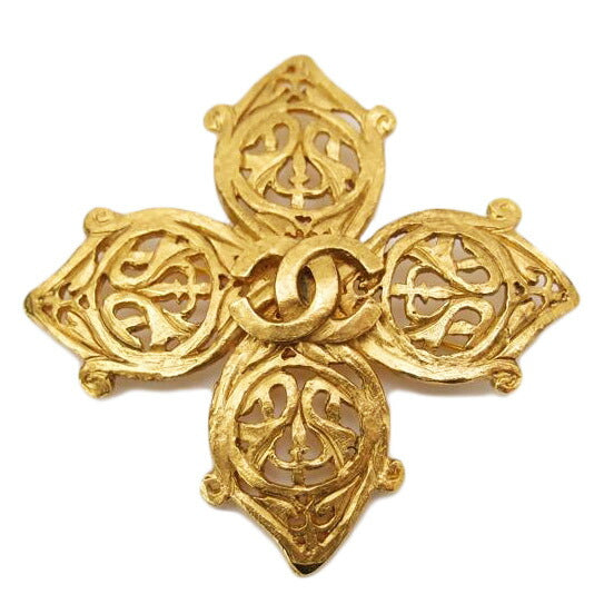 CHANEL/ヴィンテージ・ココマークブローチ//95 A/Aランク/69