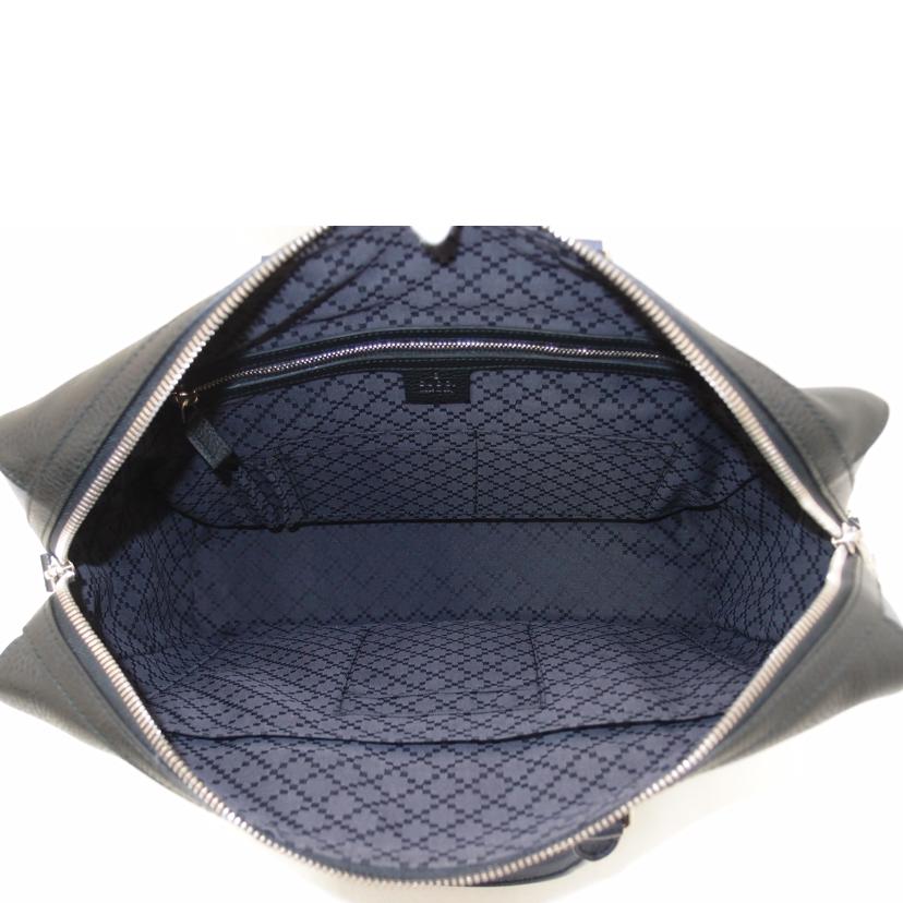 GUCCI ビジネスバック A4対応 ハンドバック メンズ レディース/レザーブリーフケース/ブルー/411872//204***/SAランク/69