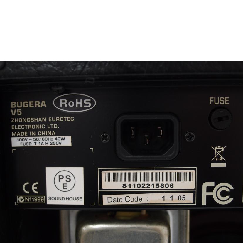 BUGERA ブゲラ/真空管ギターアンプ/V5 Vintage5//S1102215806/ABランク/69
