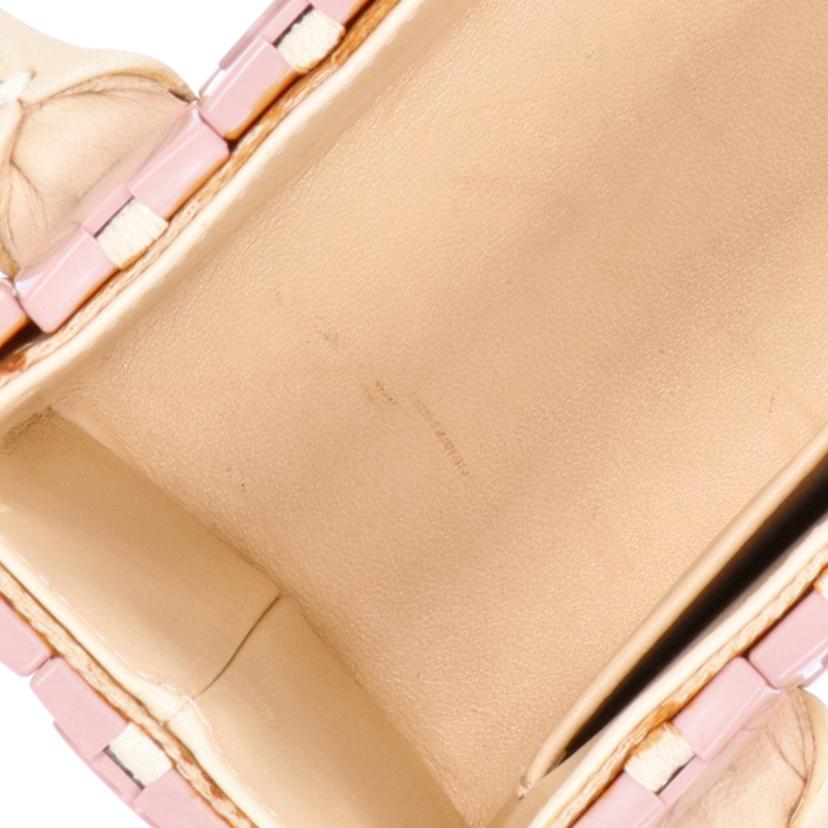CHANEL シャネル/パズルバッグ ハンドバッグ/ピンク×ベージュ//6776072/Bランク/75