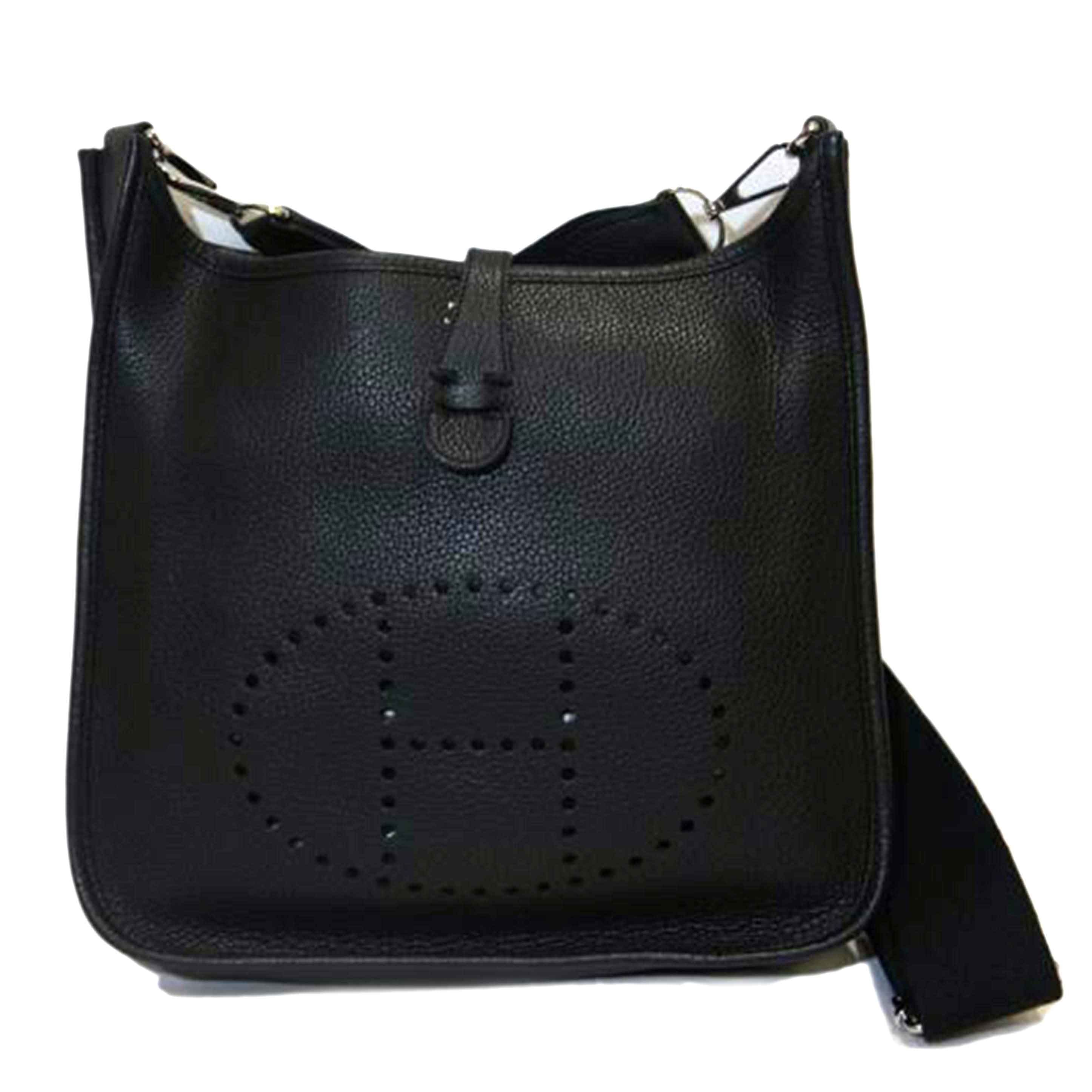 HERMES エルメス/エブリンIII/トリヨンクレマンス/ノワール//□L刻印/Aランク/94