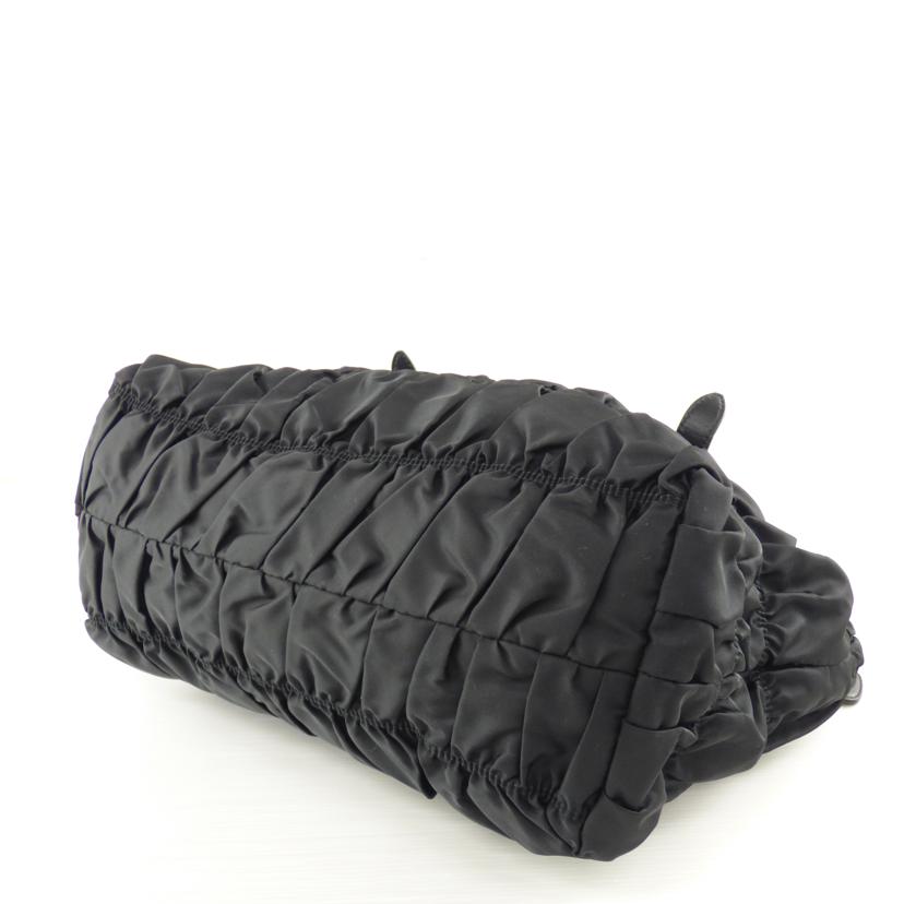 PRADA プラダ/ギャザーナイロンレザー2WAYバッグ/BN1788//ABランク/64