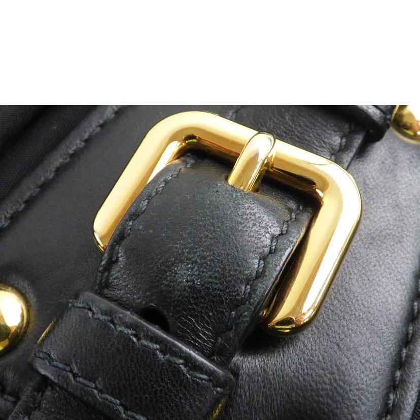 PRADA プラダ/ギャザーナイロンレザー2WAYバッグ/BN1788//ABランク/64