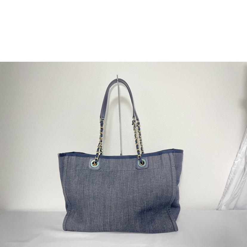 CHANEL シャネル/ドーヴィルデニムチェーントートバッグ//17657768/ABランク/51
