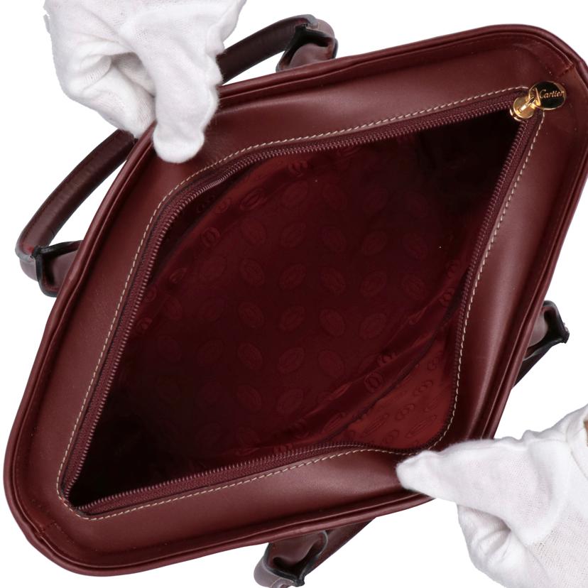 Cartier カルティエ/マストラインレザーハンドバッグ//ABランク/75