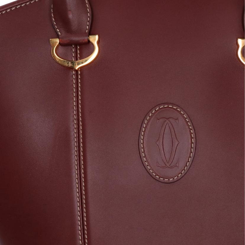 Cartier カルティエ/マストラインレザーハンドバッグ//ABランク/75