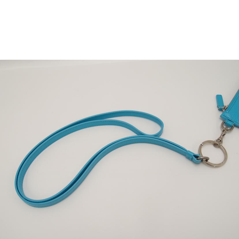 BALENCIAGA バレンシアガ/キャッシュカードケース・オン・キーリング/ネックストラップ付/594548//Aランク/69