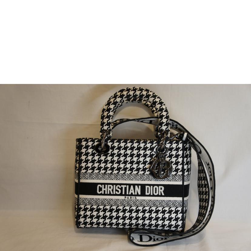 Christian Dior クリスチャンディオール/レディディオールLady D Liteミディアムハンドジャガード/M0565OZAF//SAランク/92