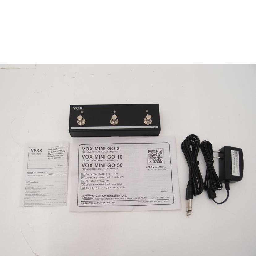 VOX ボックス/ギターアンプ/フットスイッチ付き/MINI GO 10/VMG-10 + VFS3//T01-000762/Aランク/69