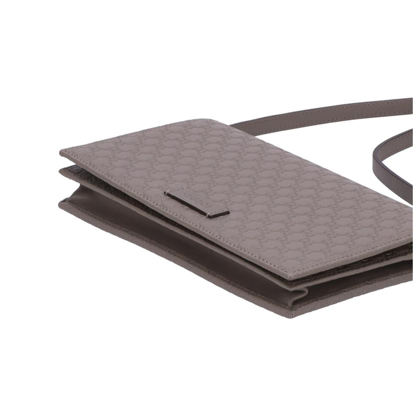 GUCCI グッチ/マイクログッチシマショルダーウォレット/466507//0416/Aランク/75