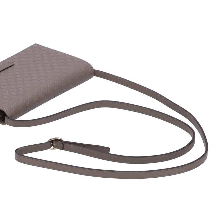 GUCCI グッチ/マイクログッチシマショルダーウォレット/466507//0416/Aランク/75