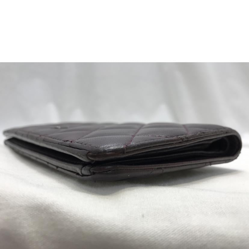 CHANEL シャネル/マトラッセ長財布 パープル/15216075//ABランク/51