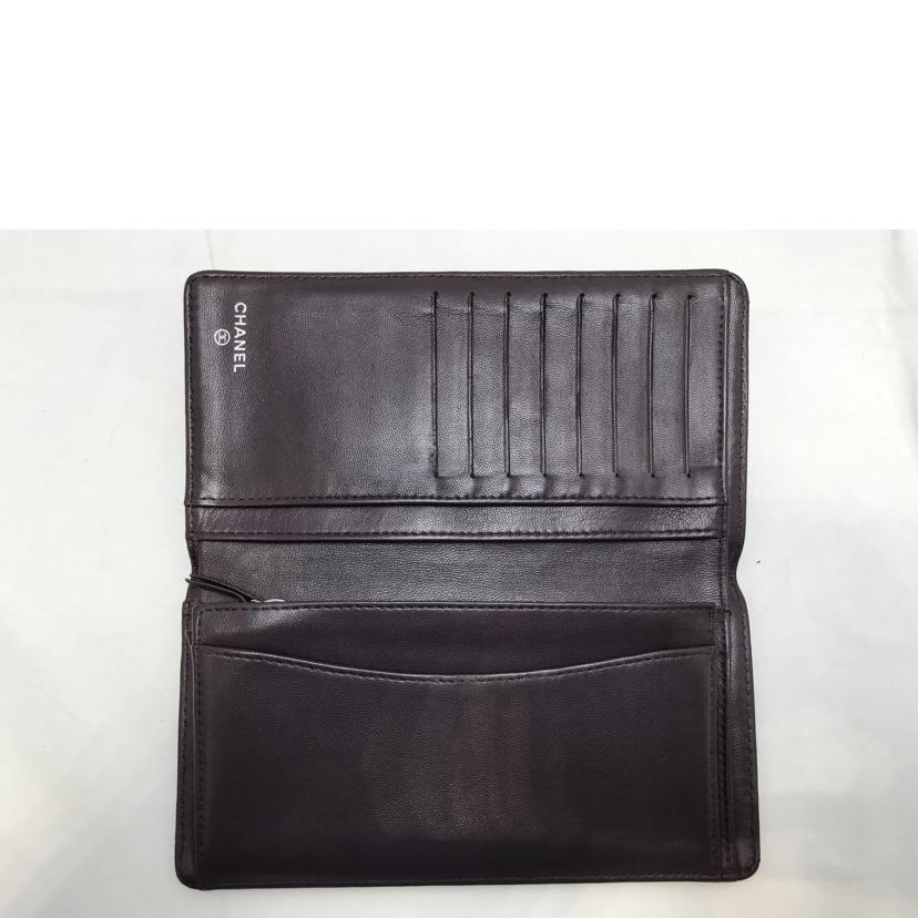 CHANEL シャネル/マトラッセ長財布 パープル/15216075//ABランク/51
