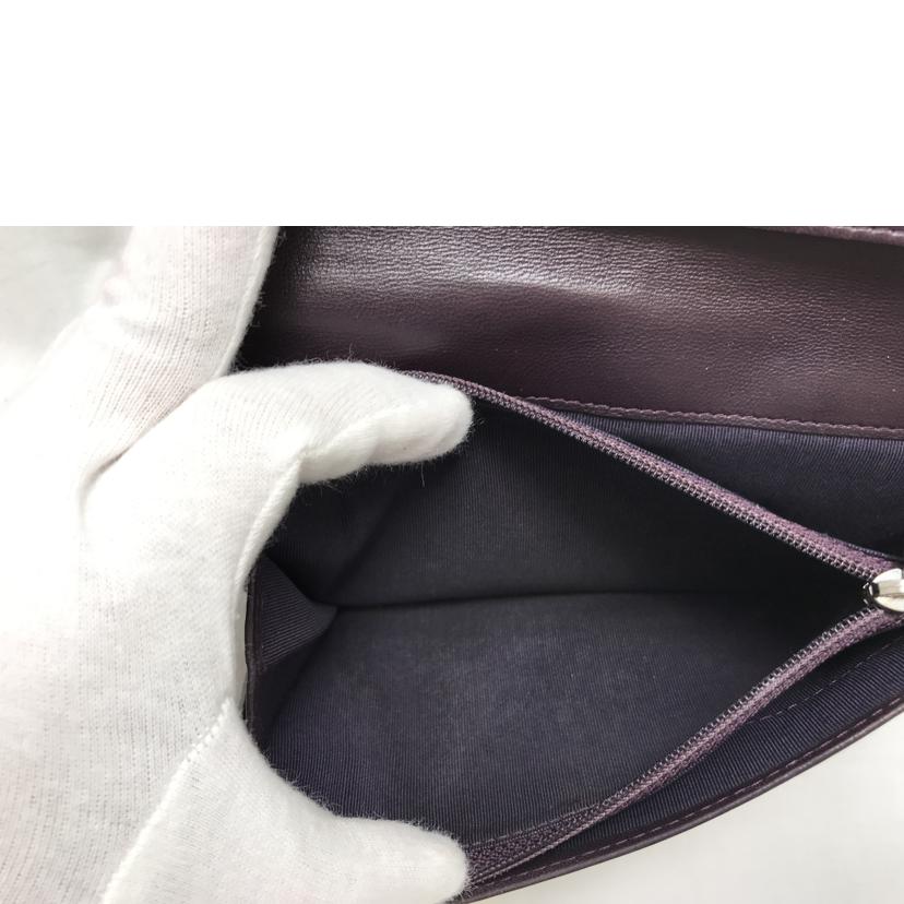 CHANEL シャネル/マトラッセ長財布 パープル/15216075//ABランク/51