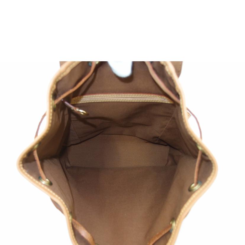 LOUIS VUITTON ルイヴィトン ルイ・ヴィトン ビトン バッグ リュック バックパック ブラウン レディース 定番 人気 LV 肩掛け/ミニ・モンスリ/モノグラム/M51137//SP0***/Aランク/69