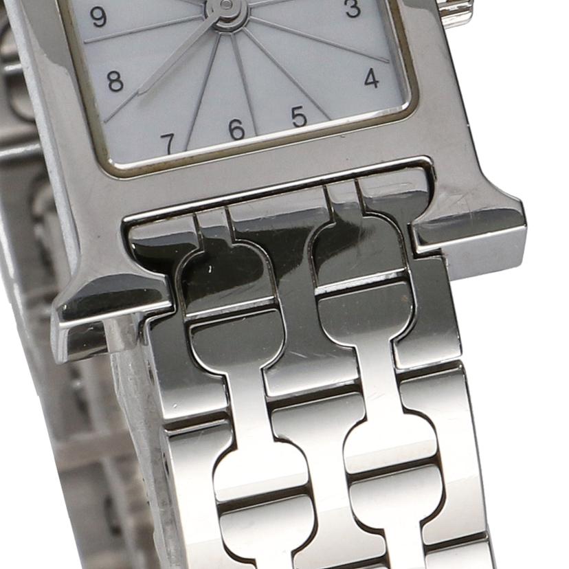 HERMES エルメス/Hウォッチ/シェル文字盤/レディース/クォーツ/HH1.110//267****/Bランク/75