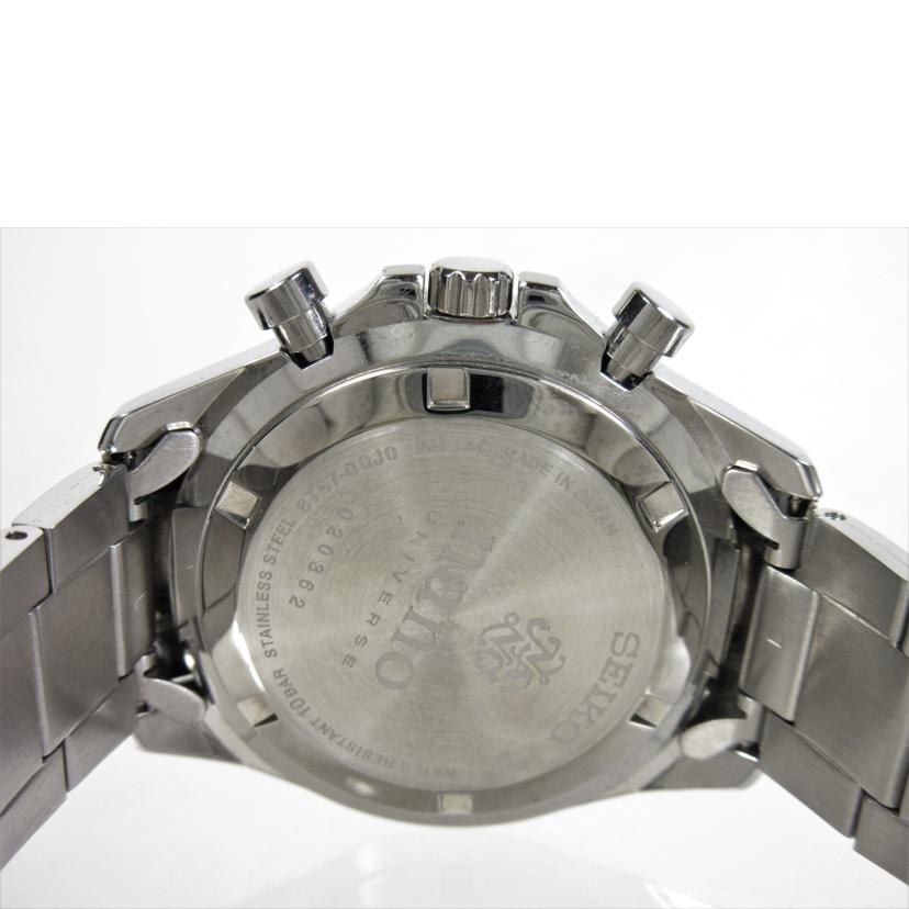 SEIKO×nano universe セイコー×ナノユニバース/メンズクロノグラフ クオーツ/SZSJ006//020362/Aランク/70