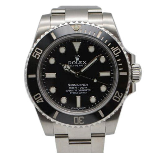 ROLEX ロレックス/サブマリーナノンデイト/ブラック文字盤/114060//P214U553(ランダム)/Aランク/89
