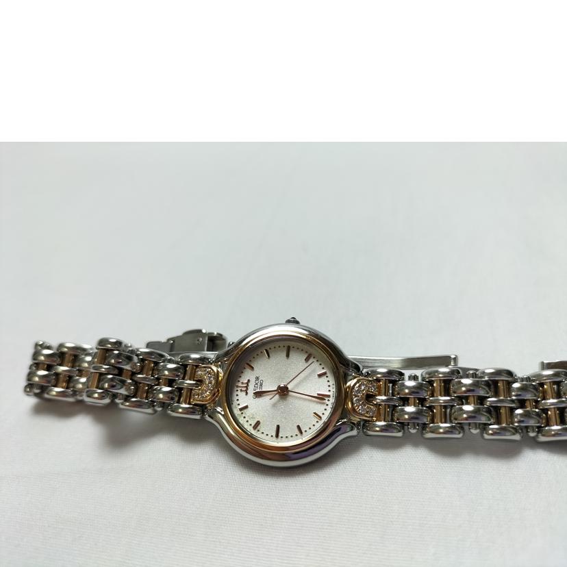 CREDOR クレドール/ラグダイヤ レディース クォーツ SS/YG/4J81-0A90//140016/ABランク/52