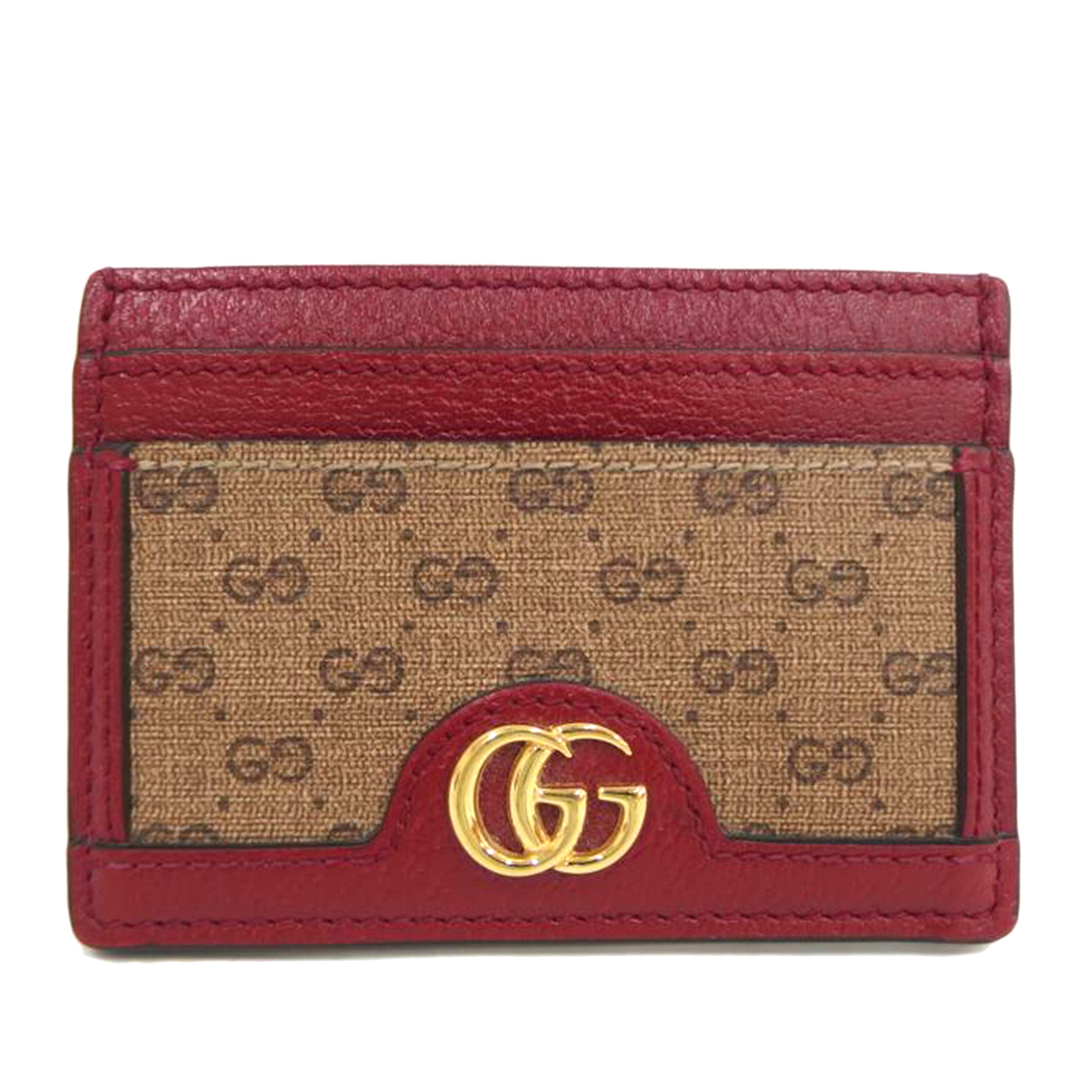 GUCCI グッチ/GGスプリームどらえもんカードケース/654539.2091 //ABランク/82