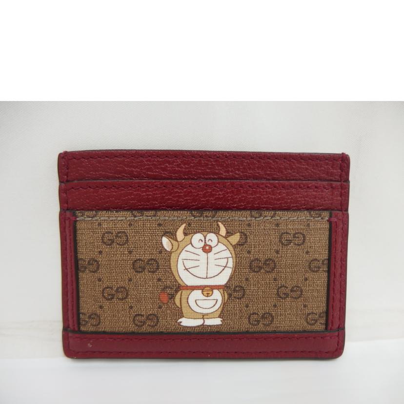 GUCCI グッチ/GGスプリームどらえもんカードケース/654539.2091 //ABランク/82