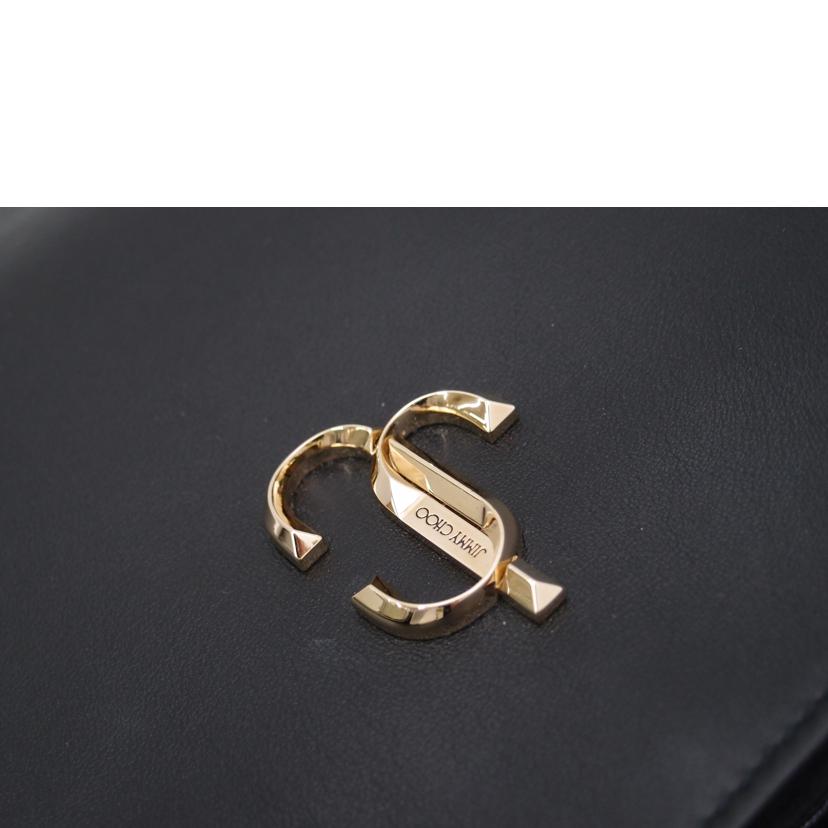 JIMMY CHOO ジミーチュウ 手提げ 肩掛け 2way 黒 レディース/JCロゴ・レザートート/ブラック//D76R45/Aランク/69