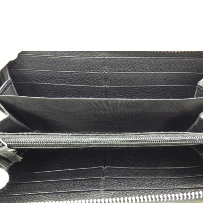 GUCCI グッチ/レザーランドファスナー長財布/473928//525***/Bランク/64