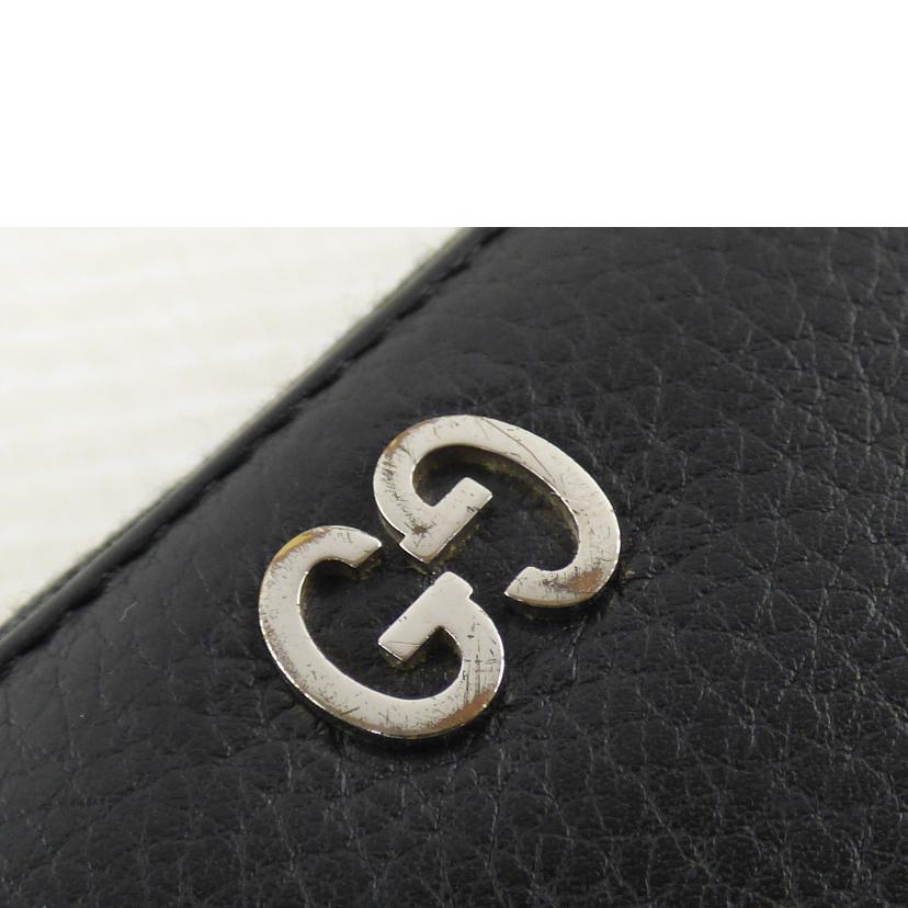 GUCCI グッチ/レザーランドファスナー長財布/473928//525***/Bランク/64