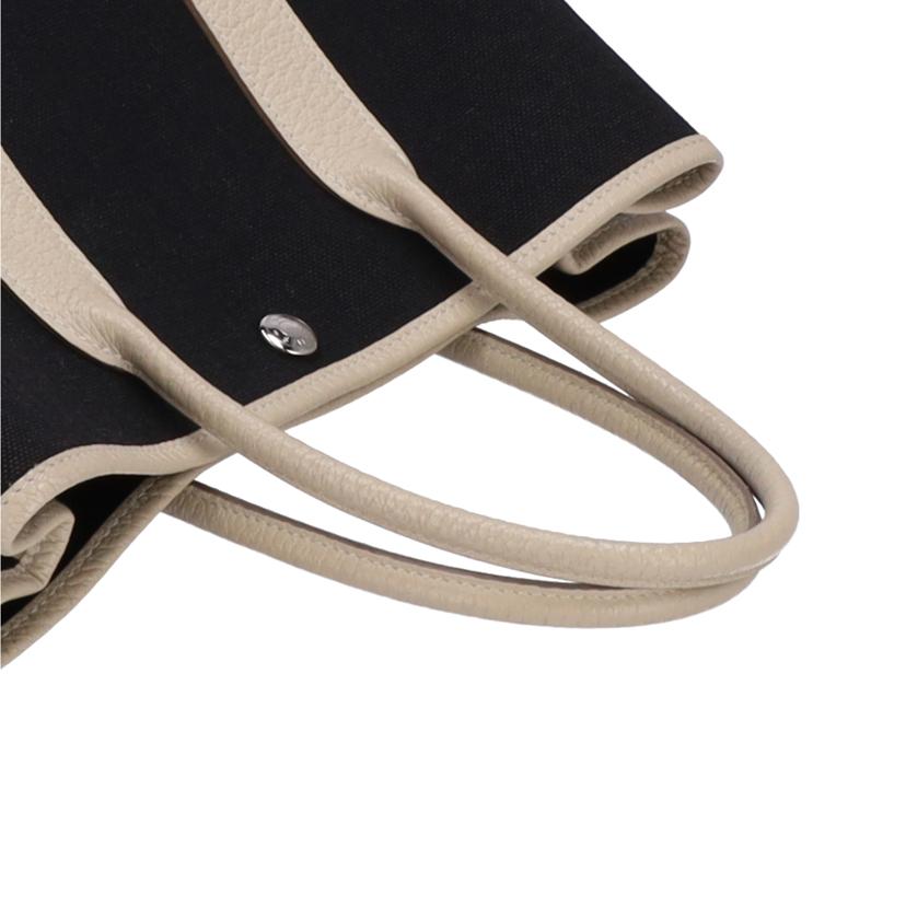 HERMES エルメス/ガーデンパーティTPM/トワルオフィシエ/ノワール×クレ//D/ABランク/75