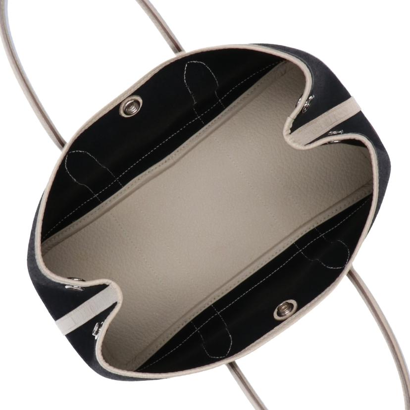 HERMES エルメス/ガーデンパーティTPM/トワルオフィシエ/ノワール×クレ//D/ABランク/75