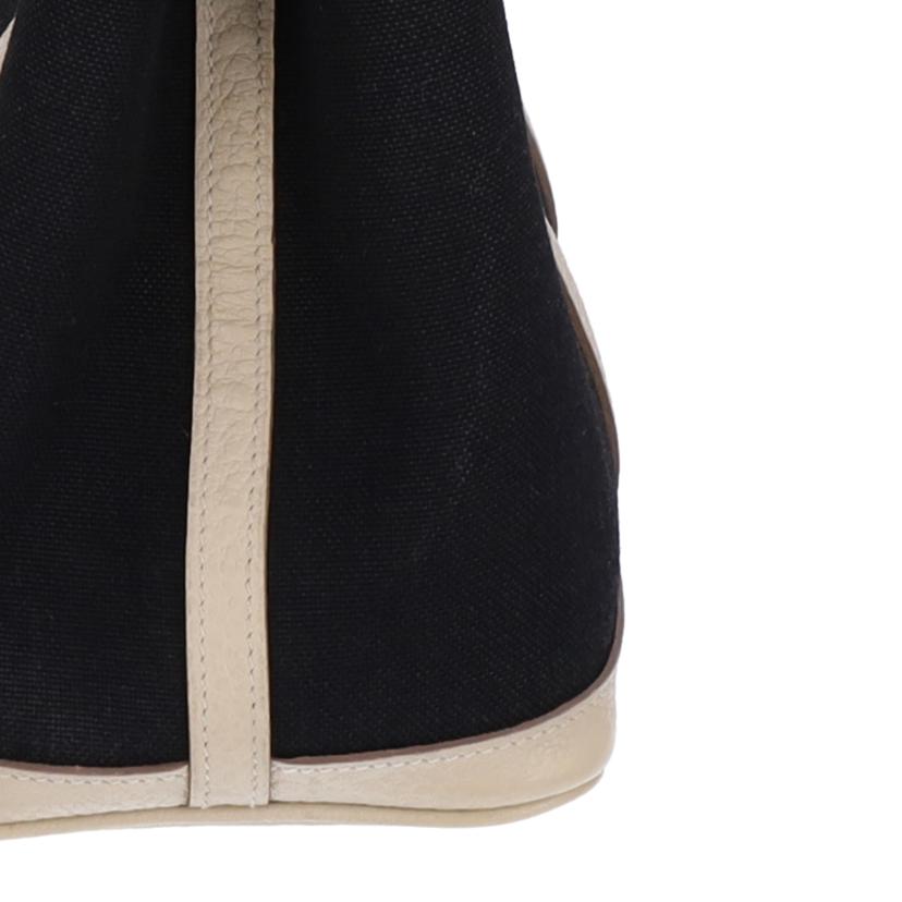 HERMES エルメス/ガーデンパーティTPM/トワルオフィシエ/ノワール×クレ//D/ABランク/75