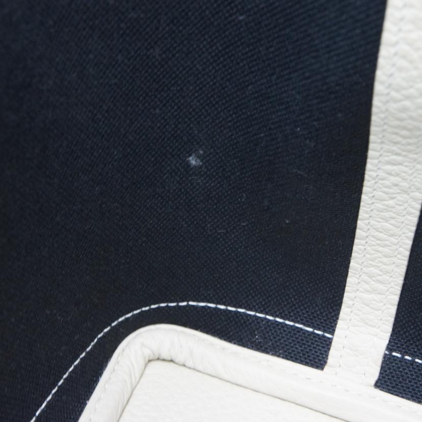 HERMES エルメス/ガーデンパーティTPM/トワルオフィシエ/ノワール×クレ//D/ABランク/75