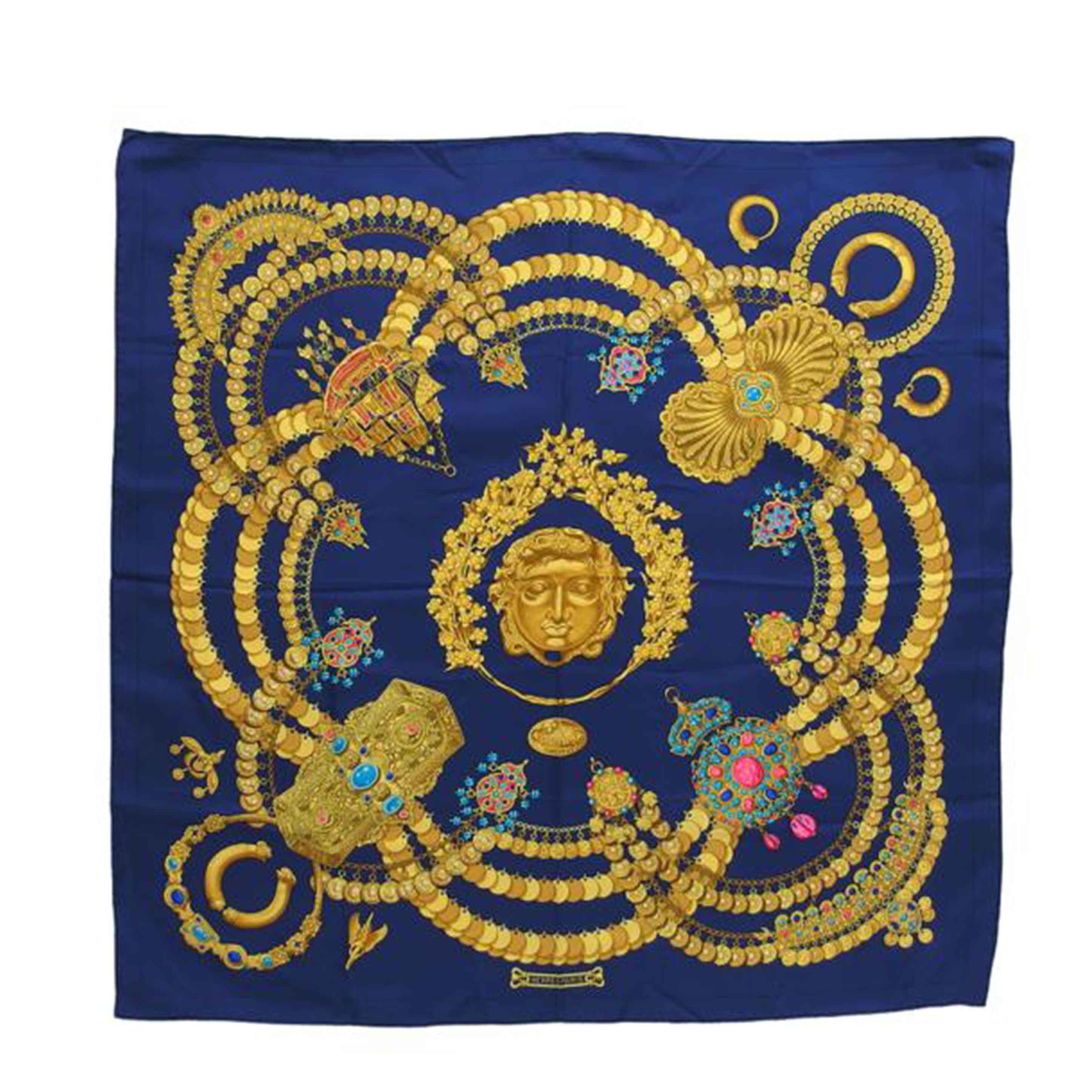 HERMES エルメス/KOSMIMAカレ90/シルクスカーフ//ABランク/04