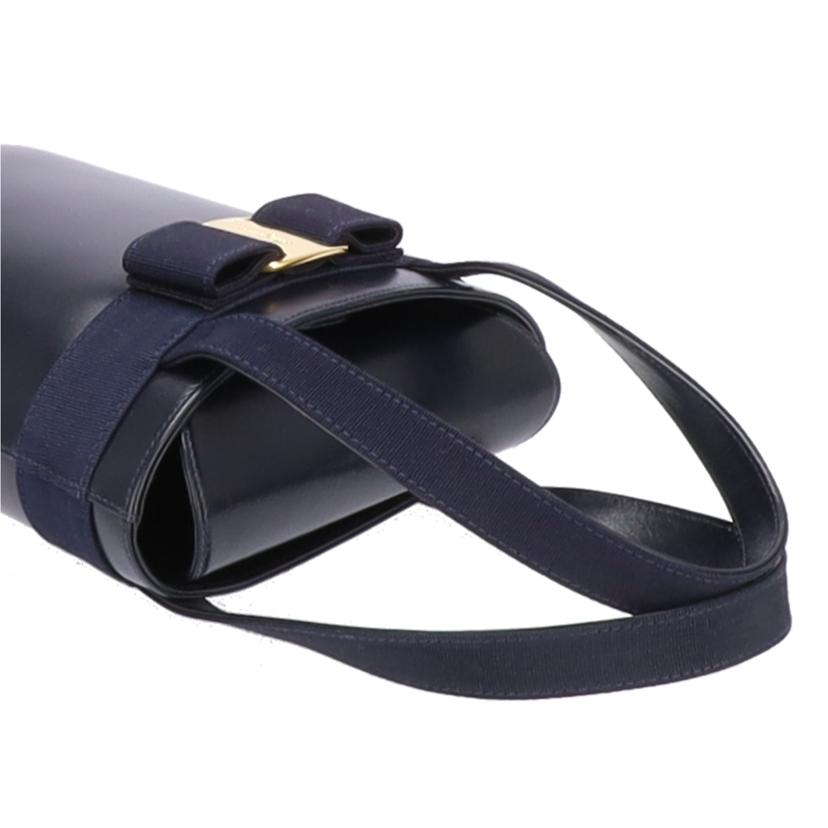 Ferragamo フェラガモ/ヴェラ リボンレザーハンドバッグ/HA216101//ABランク/75